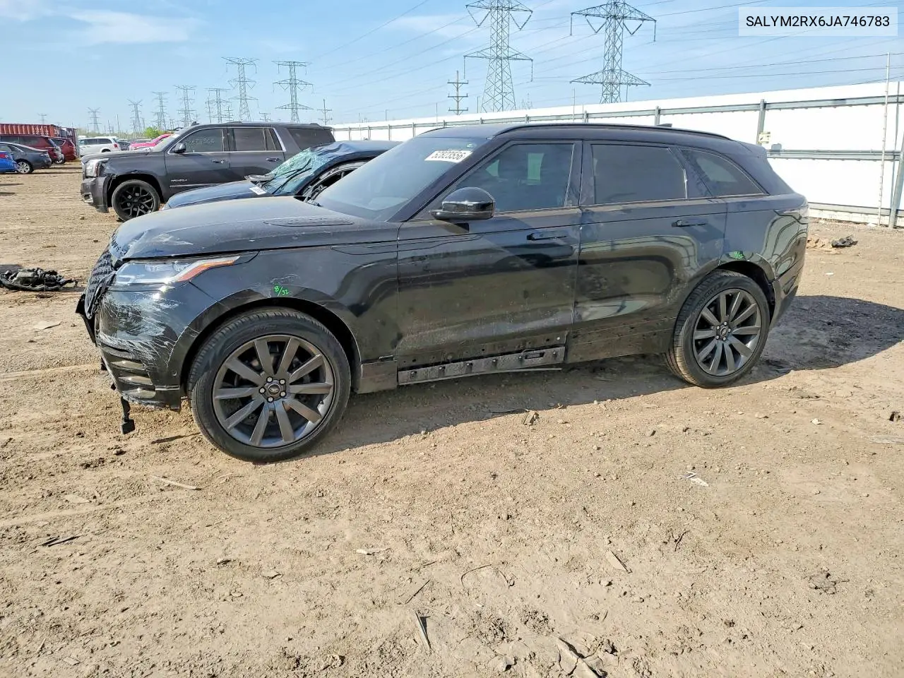 2018 Land Rover Range Rover Velar R-Dynamic Hse VIN: SALYM2RX6JA746783 Lot: 52823556