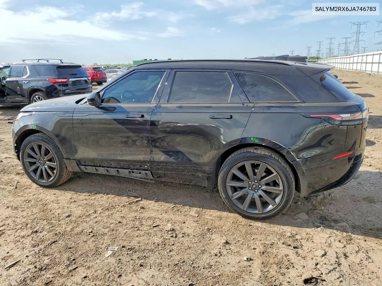 2018 Land Rover Range Rover Velar R-Dynamic Hse VIN: SALYM2RX6JA746783 Lot: 52823556