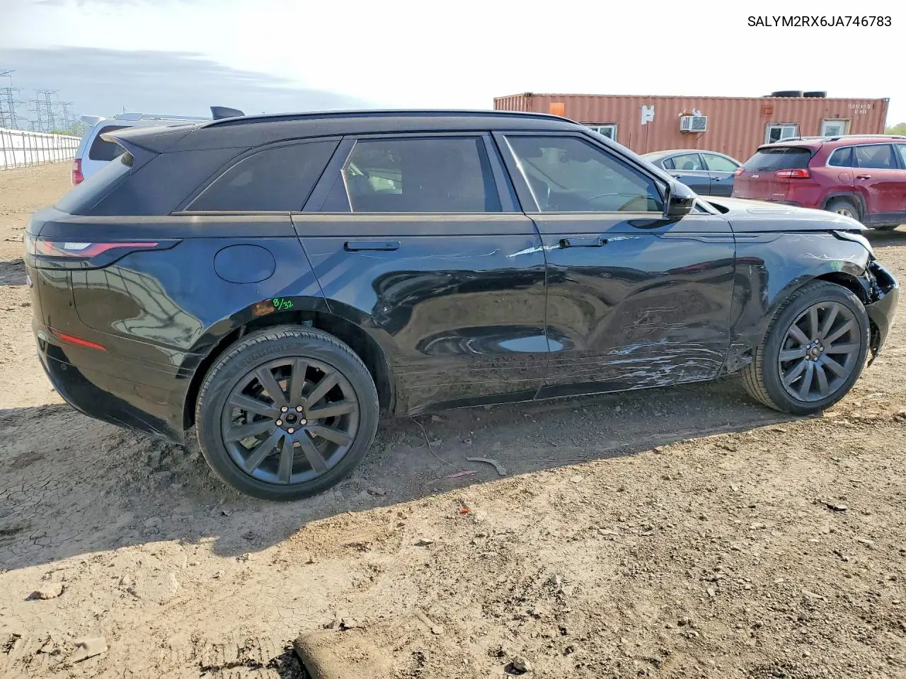 2018 Land Rover Range Rover Velar R-Dynamic Hse VIN: SALYM2RX6JA746783 Lot: 52823556