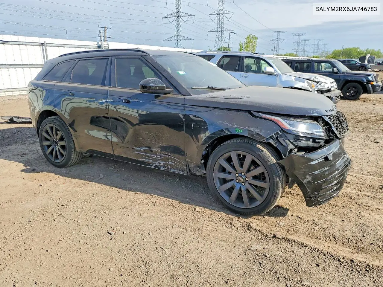 2018 Land Rover Range Rover Velar R-Dynamic Hse VIN: SALYM2RX6JA746783 Lot: 52823556