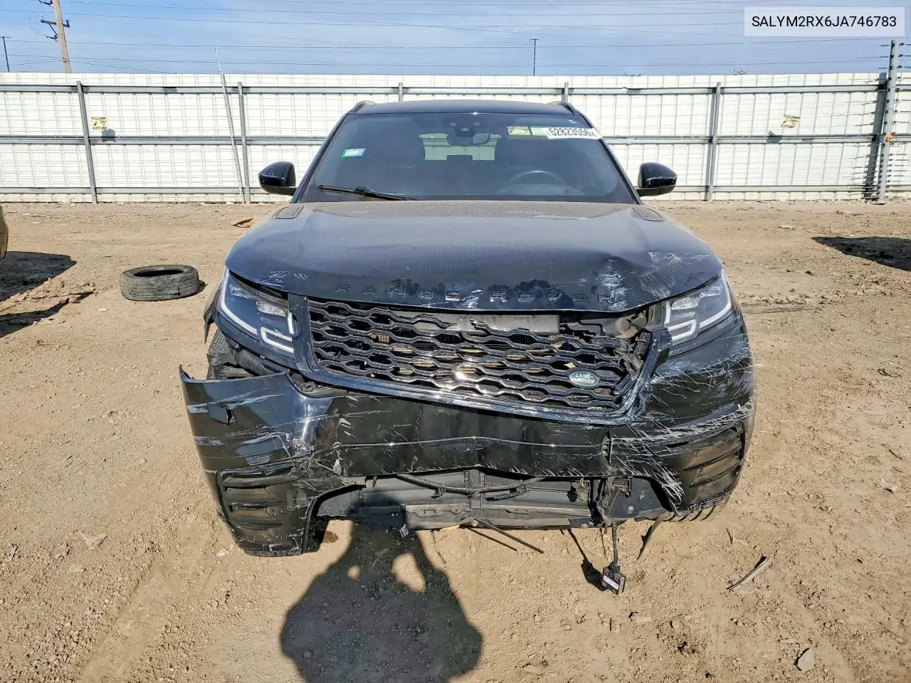 2018 Land Rover Range Rover Velar R-Dynamic Hse VIN: SALYM2RX6JA746783 Lot: 52823556