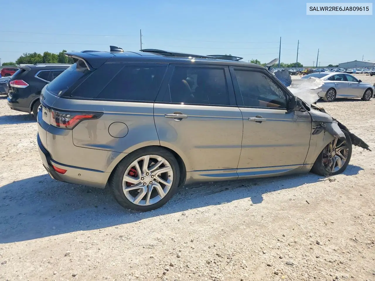 2018 Land Rover Range Rover Sport Supercharged Dynamic VIN: SALWR2RE6JA809615 Lot: 53226976