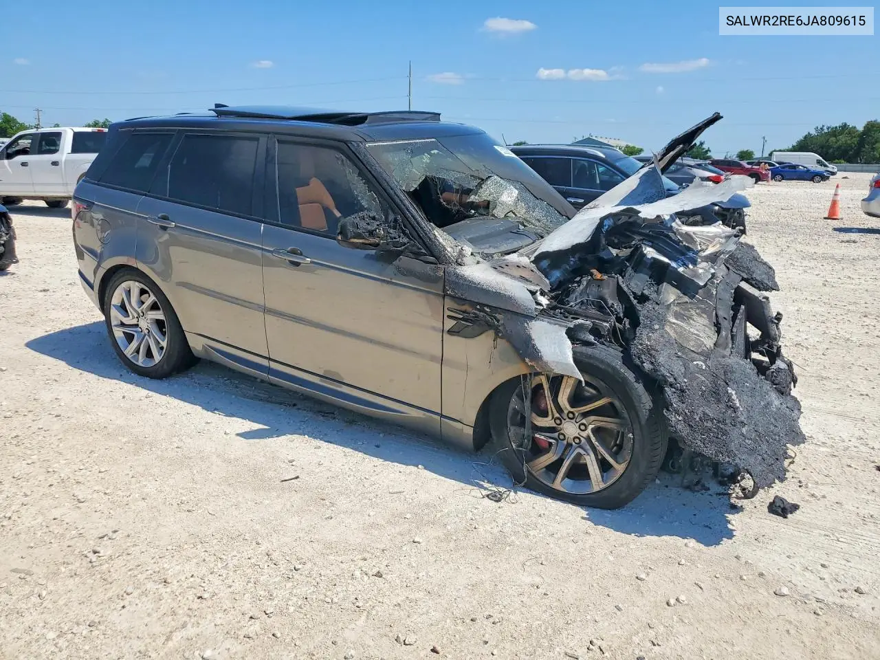 2018 Land Rover Range Rover Sport Supercharged Dynamic VIN: SALWR2RE6JA809615 Lot: 53226976