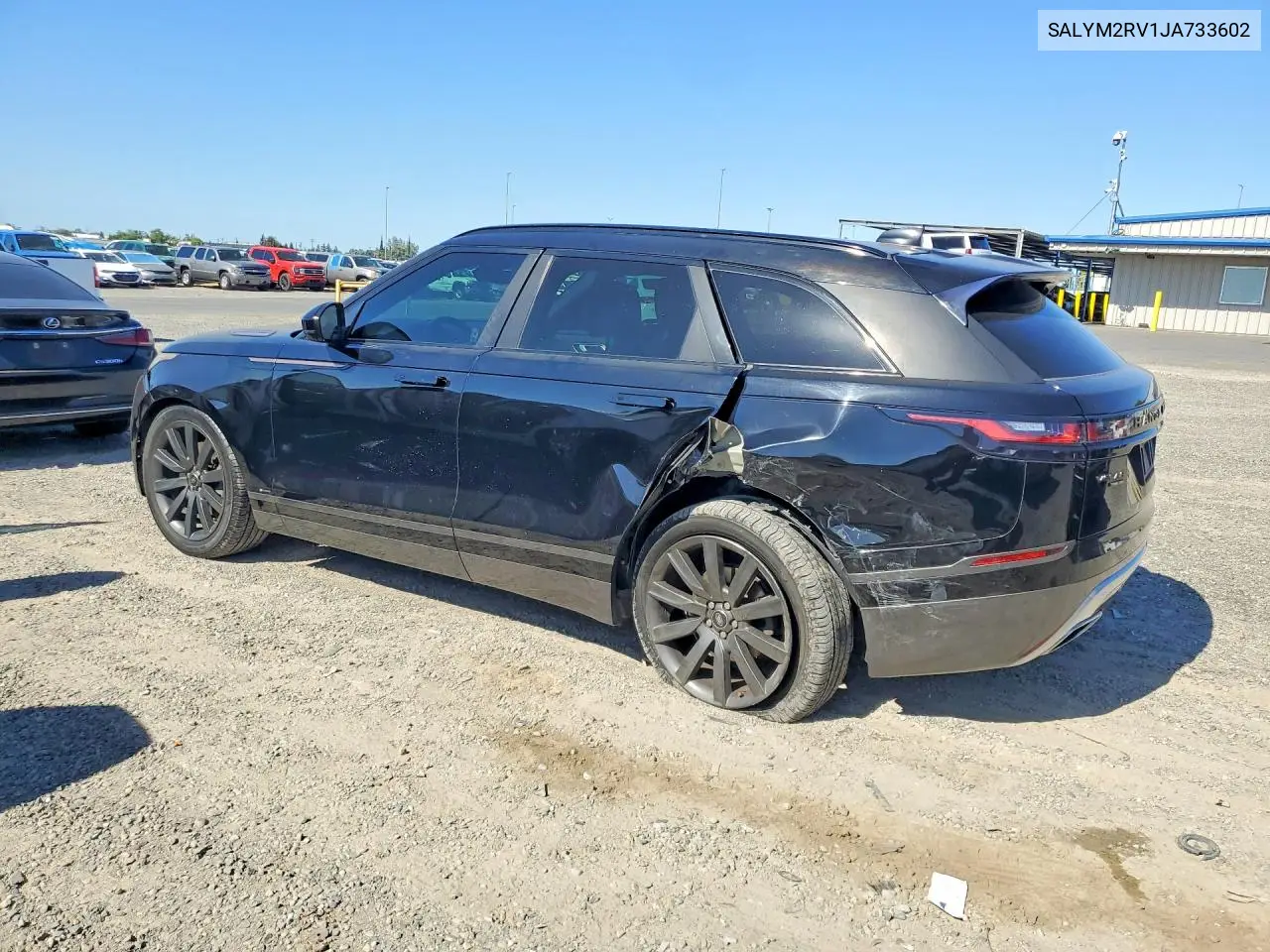 2018 Land Rover Range Rover Velar R-Dynamic Hse VIN: SALYM2RV1JA733602 Lot: 53583176