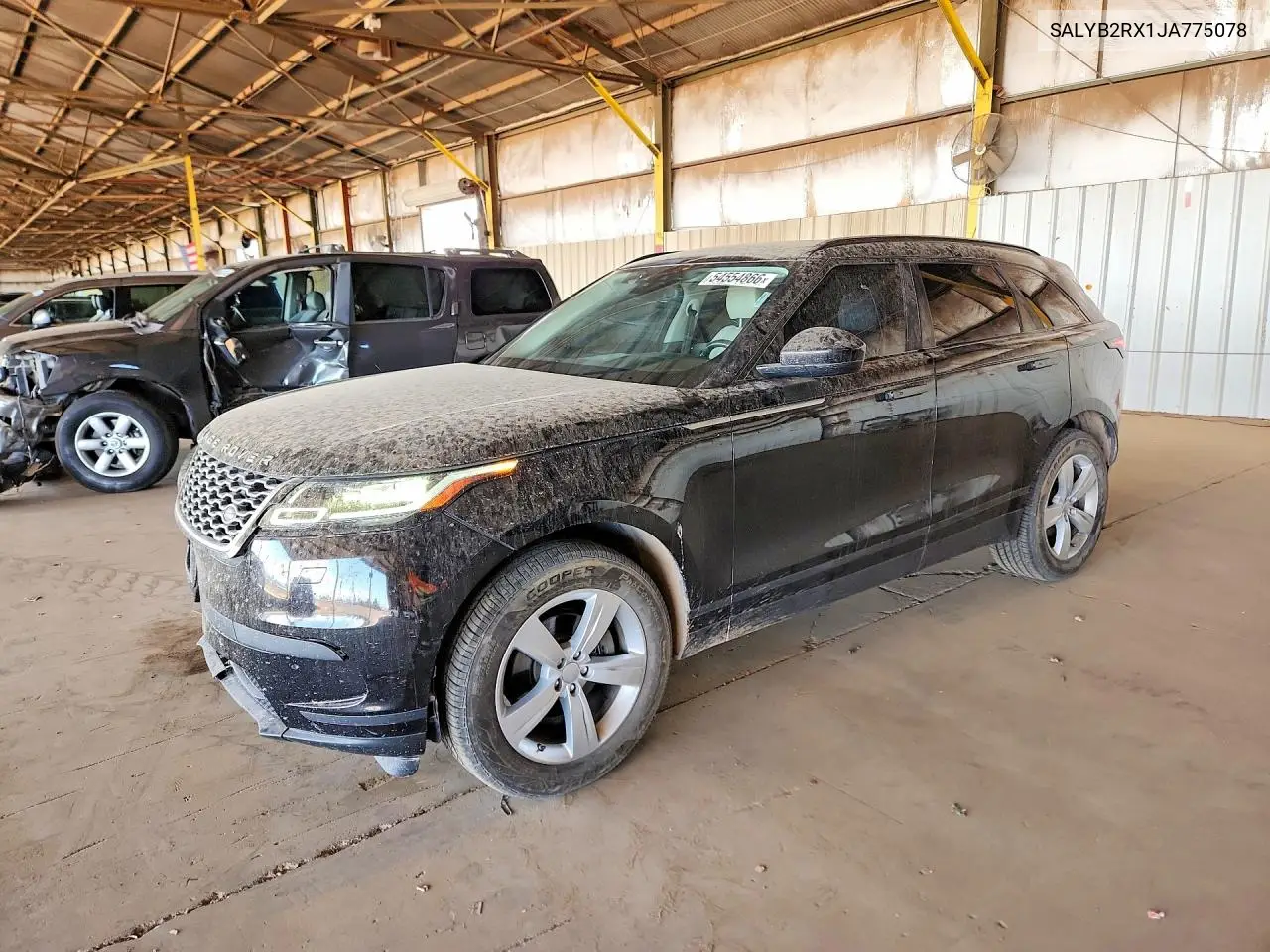 2018 Land Rover Range Rover Velar S VIN: SALYB2RX1JA775078 Lot: 54554866