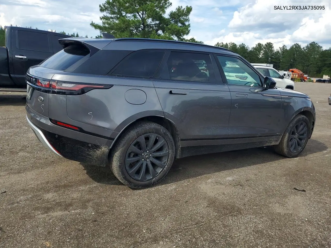 2018 Land Rover Range Rover Velar R-Dynamic Se VIN: SALYL2RX3JA735095 Lot: 54898236