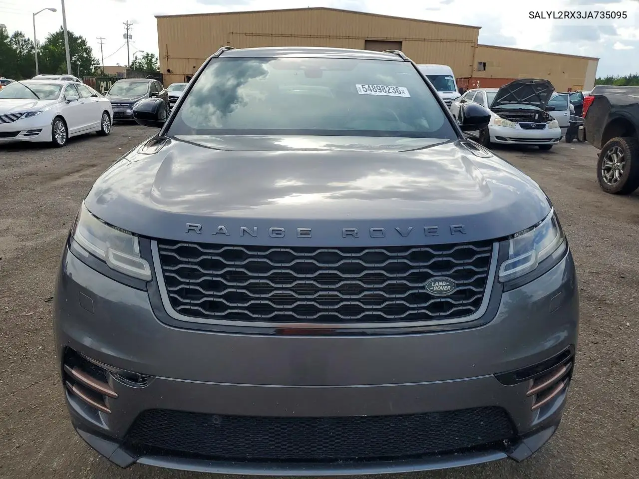 2018 Land Rover Range Rover Velar R-Dynamic Se VIN: SALYL2RX3JA735095 Lot: 54898236