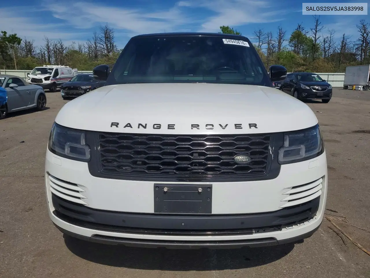 2018 Land Rover Range Rover Hse VIN: SALGS2SV5JA383998 Lot: 54945816