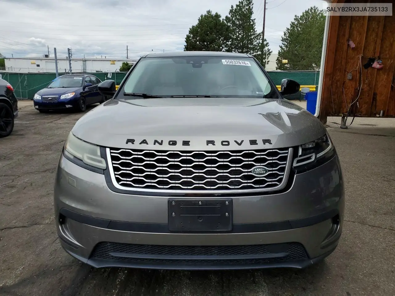 2018 Land Rover Range Rover Velar S VIN: SALYB2RX3JA735133 Lot: 55032616