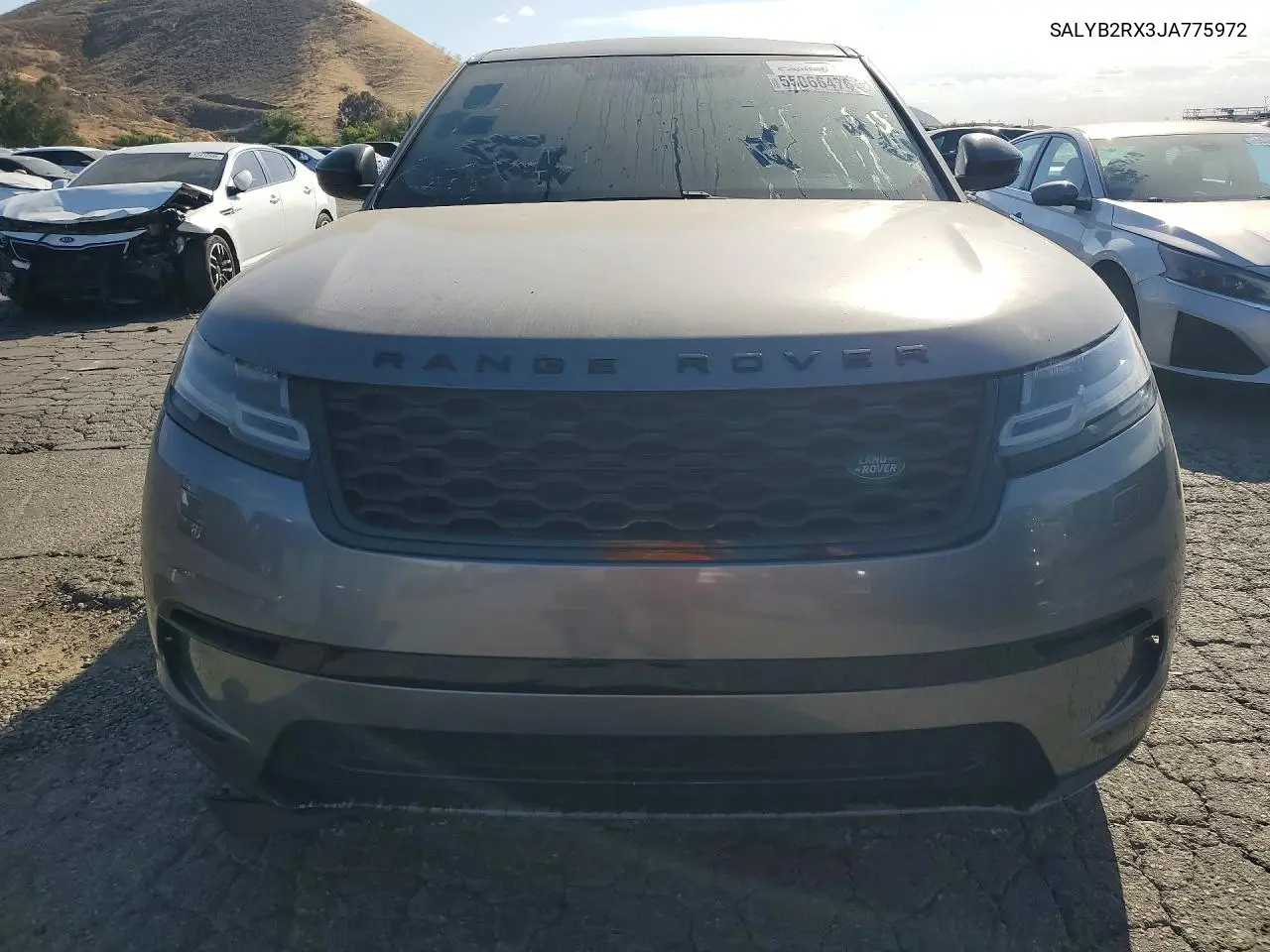 2018 Land Rover Range Rover Velar S VIN: SALYB2RX3JA775972 Lot: 55066476