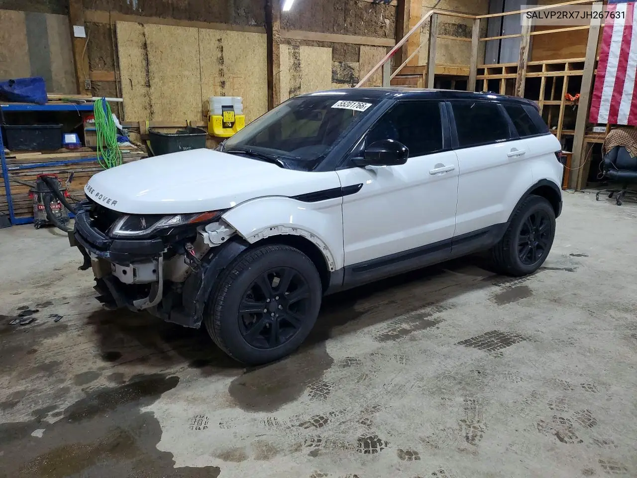 2018 Land Rover Range Rover Evoque Se VIN: SALVP2RX7JH267631 Lot: 55201766