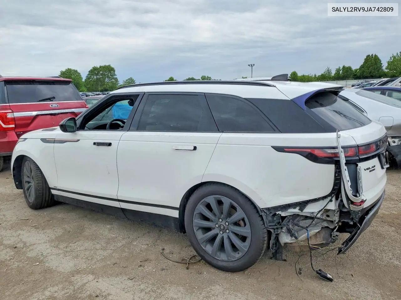 2018 Land Rover Range Rover Velar R-Dynamic Se VIN: SALYL2RV9JA742809 Lot: 55413756