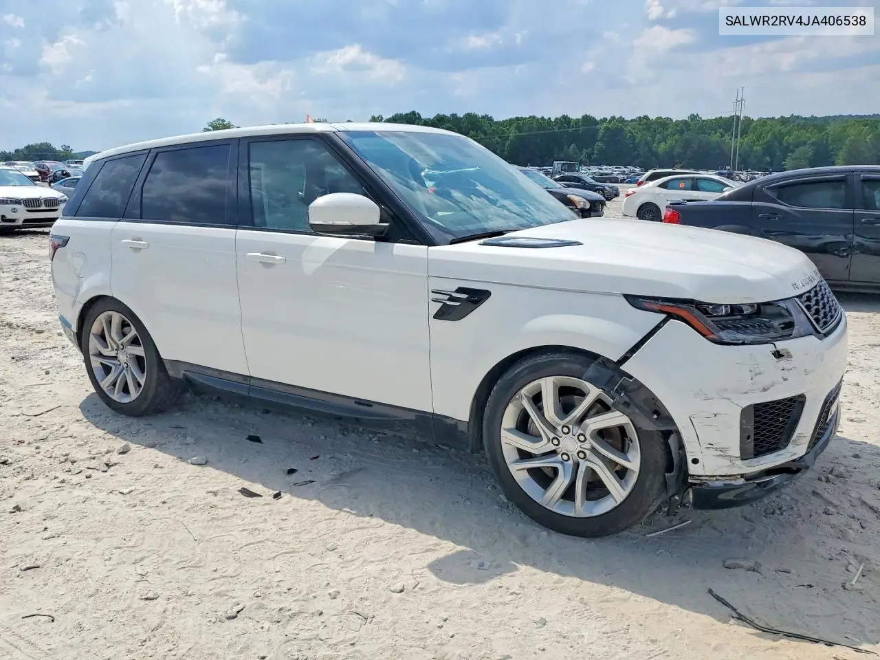 2018 Land Rover Range Rover Sport Hse VIN: SALWR2RV4JA406538 Lot: 55611266