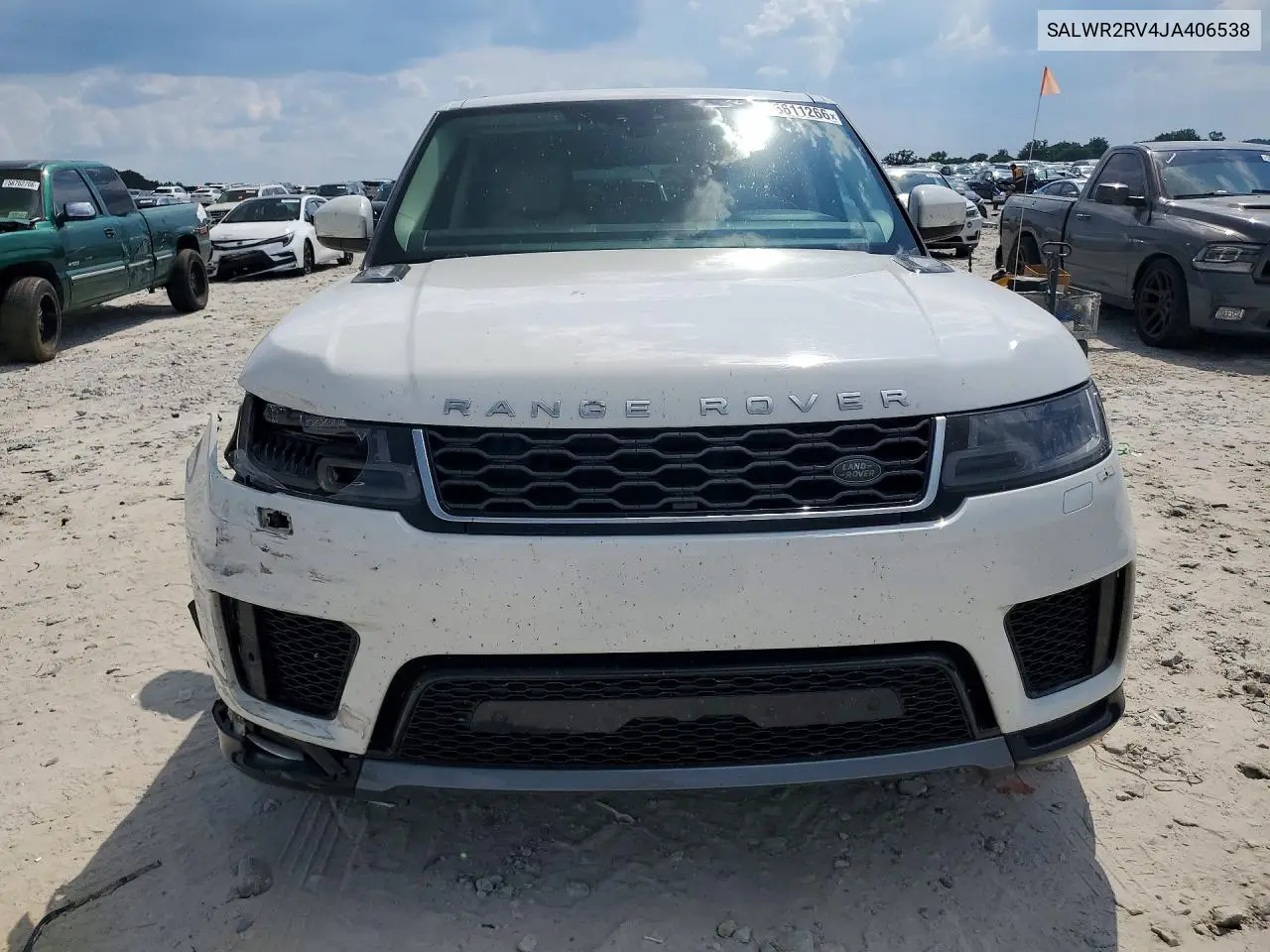 2018 Land Rover Range Rover Sport Hse VIN: SALWR2RV4JA406538 Lot: 55611266