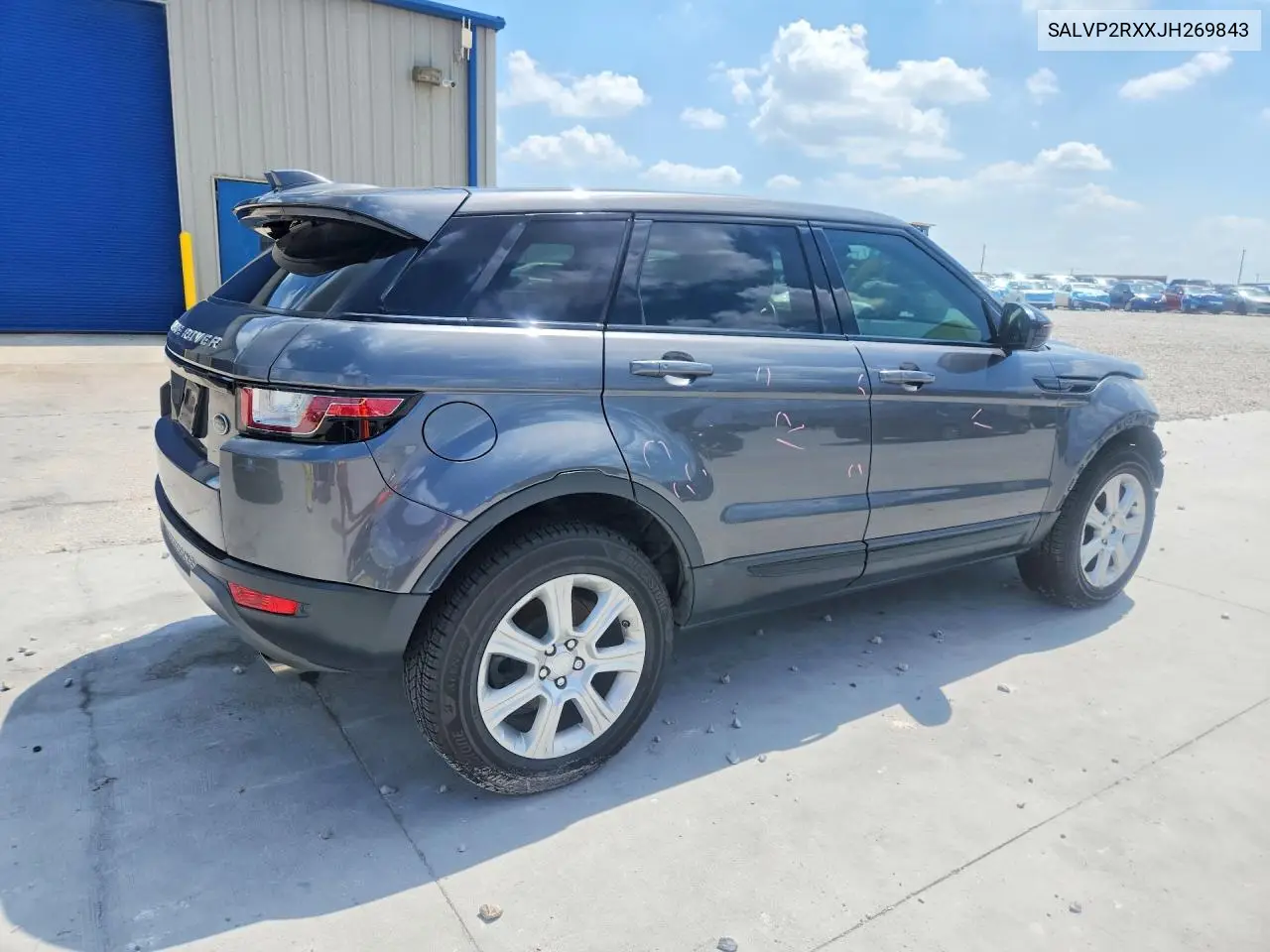 2018 Land Rover Range Rover Evoque Se VIN: SALVP2RXXJH269843 Lot: 55652236