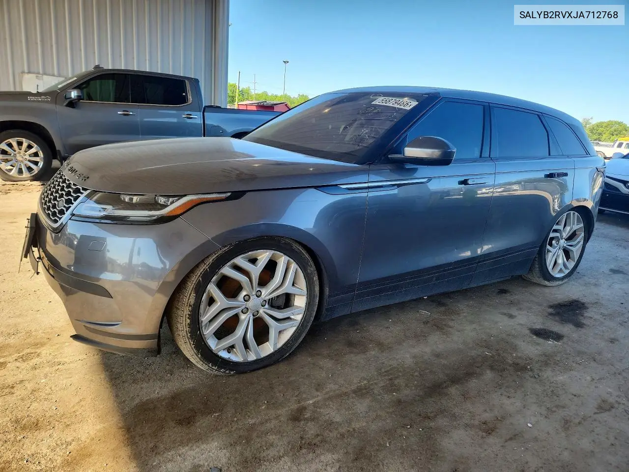 2018 Land Rover Range Rover Velar S VIN: SALYB2RVXJA712768 Lot: 55879486