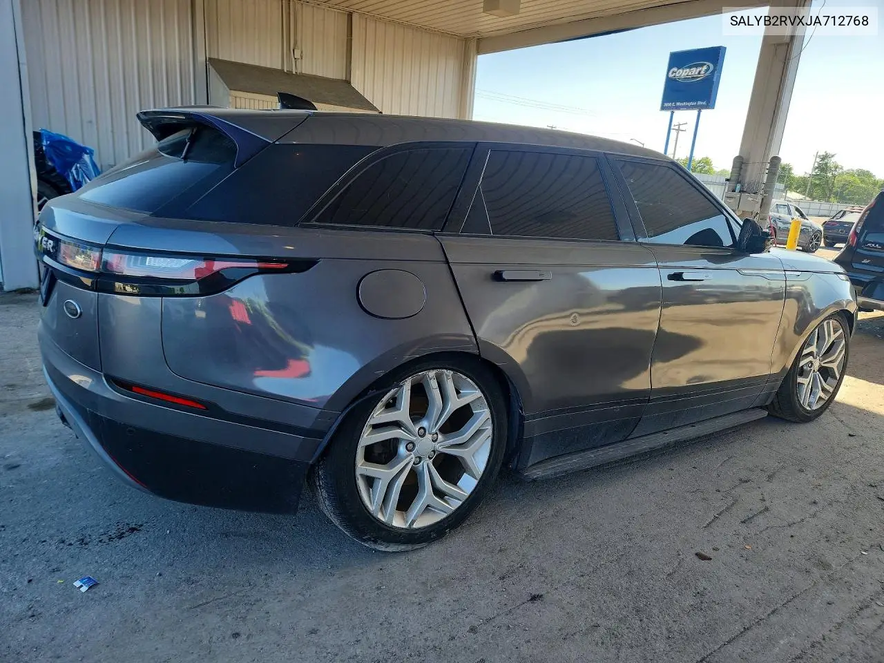2018 Land Rover Range Rover Velar S VIN: SALYB2RVXJA712768 Lot: 55879486