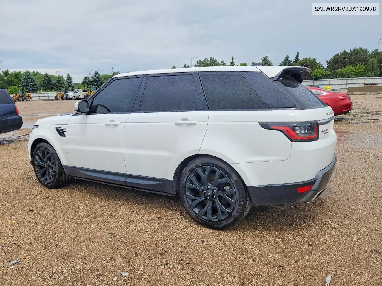 2018 Land Rover Range Rover Sport Hse VIN: SALWR2RV2JA190978 Lot: 56146336