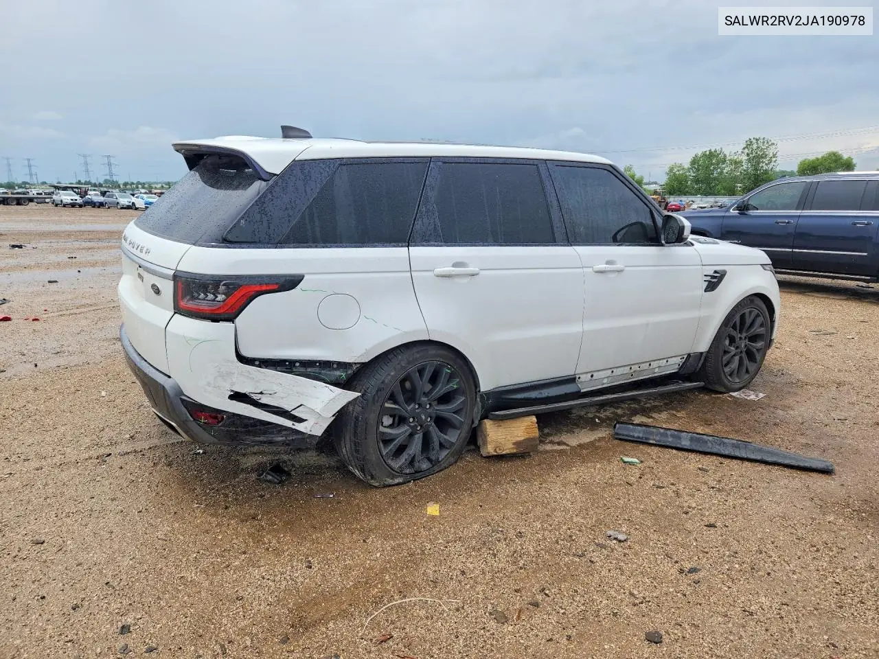 2018 Land Rover Range Rover Sport Hse VIN: SALWR2RV2JA190978 Lot: 56146336