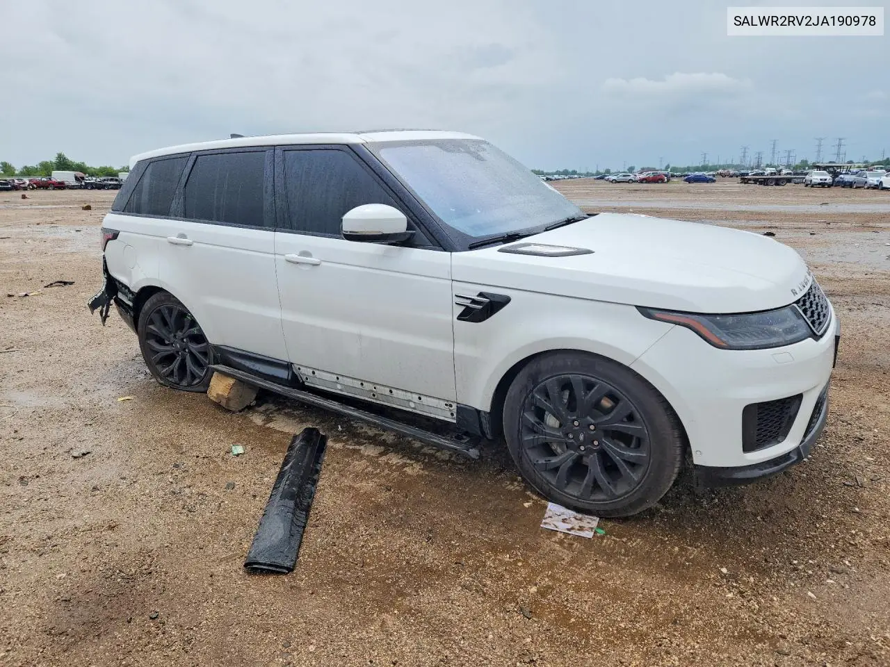 2018 Land Rover Range Rover Sport Hse VIN: SALWR2RV2JA190978 Lot: 56146336