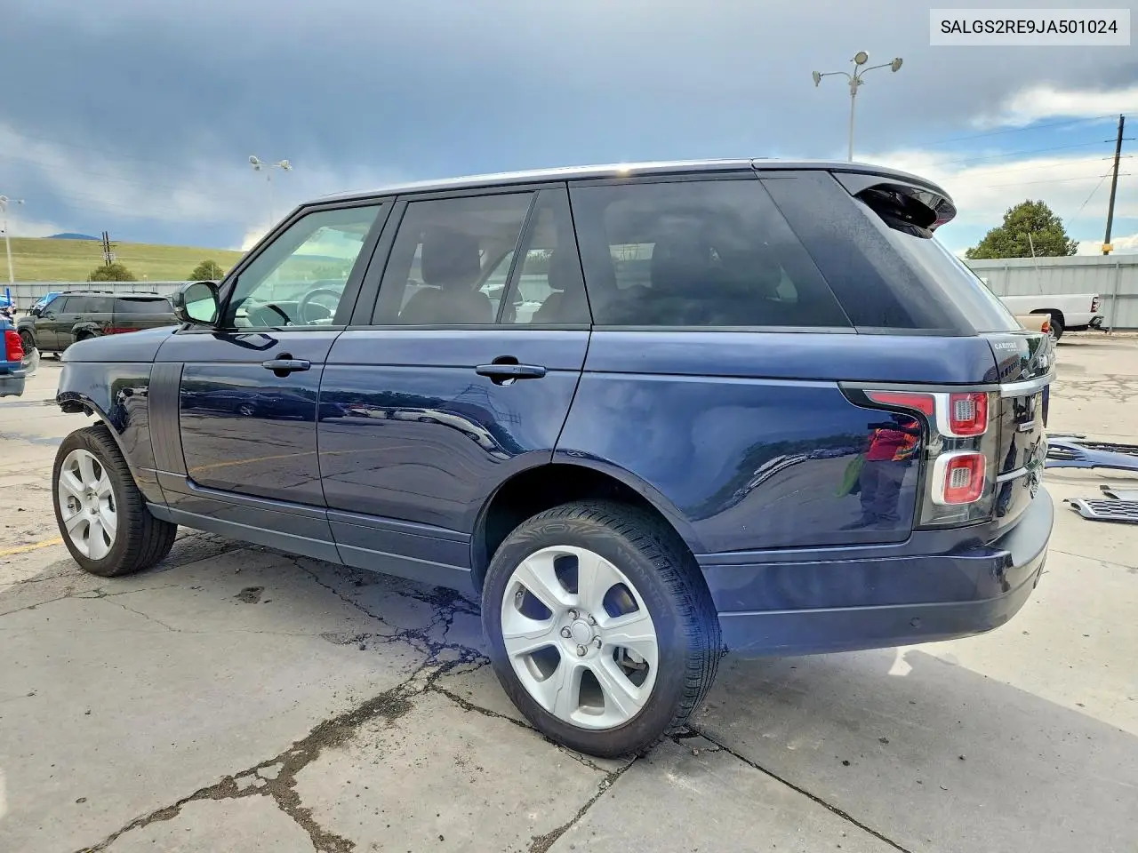 2018 Land Rover Range Rover Supercharged VIN: SALGS2RE9JA501024 Lot: 56362526