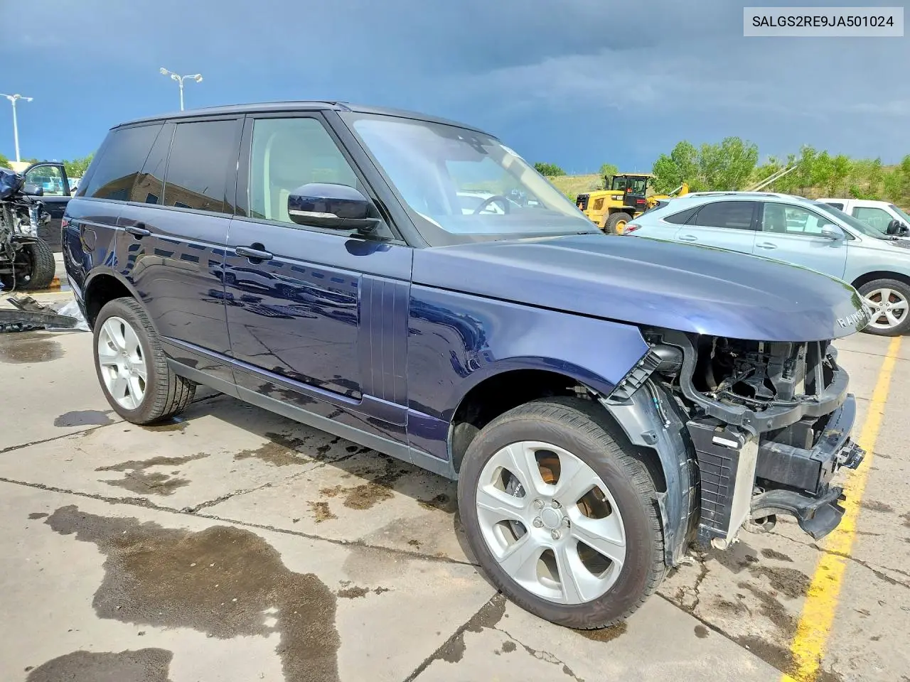2018 Land Rover Range Rover Supercharged VIN: SALGS2RE9JA501024 Lot: 56362526