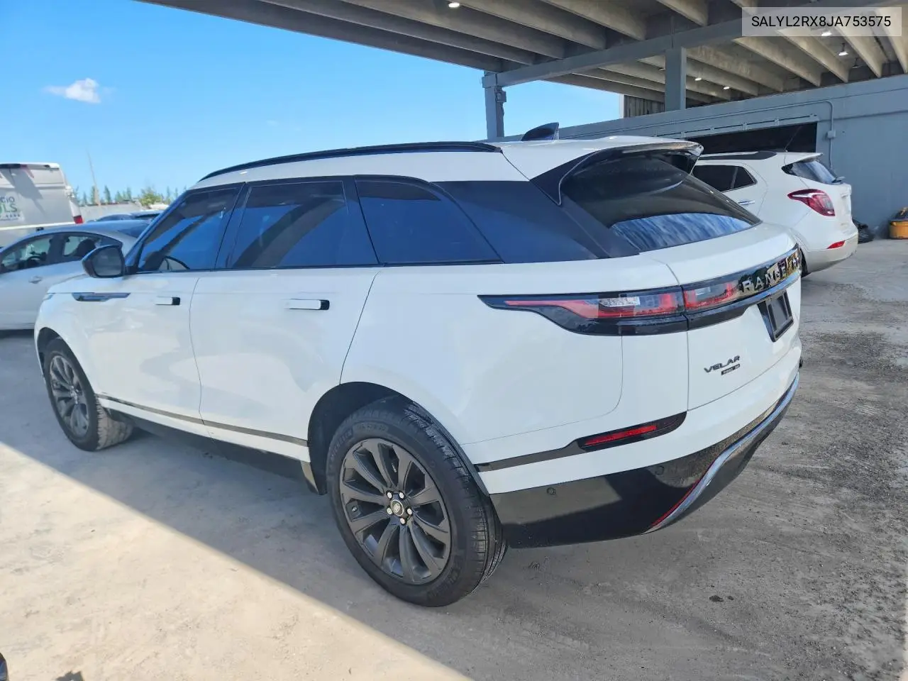 2018 Land Rover Range Rover Velar R-Dynamic Se VIN: SALYL2RX8JA753575 Lot: 56474466