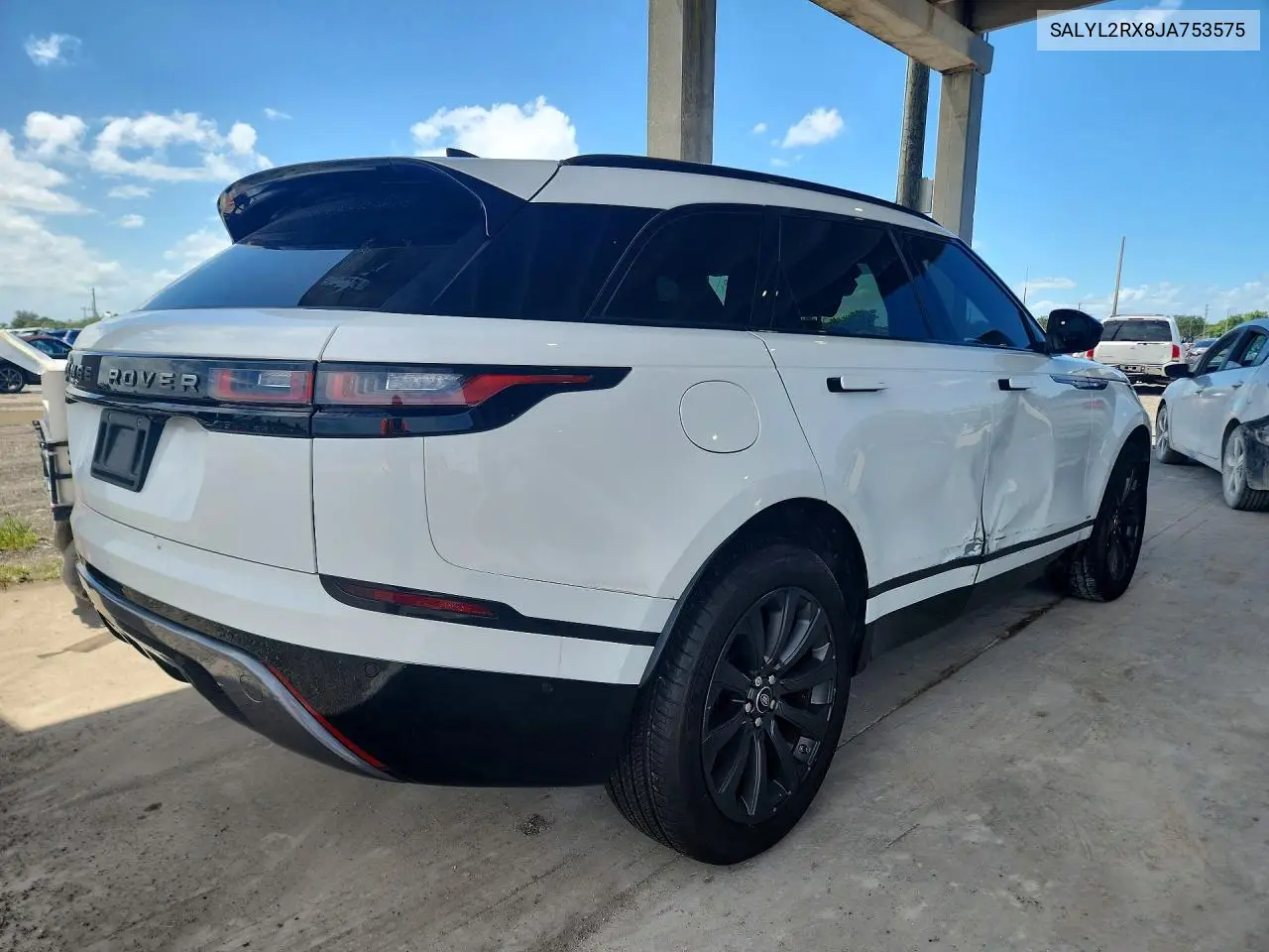 2018 Land Rover Range Rover Velar R-Dynamic Se VIN: SALYL2RX8JA753575 Lot: 56474466
