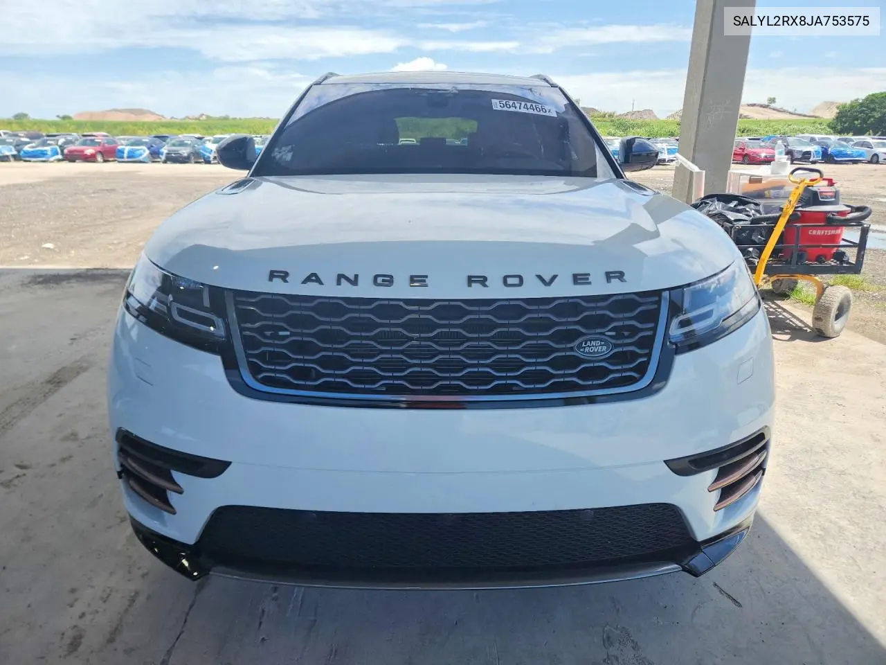 2018 Land Rover Range Rover Velar R-Dynamic Se VIN: SALYL2RX8JA753575 Lot: 56474466