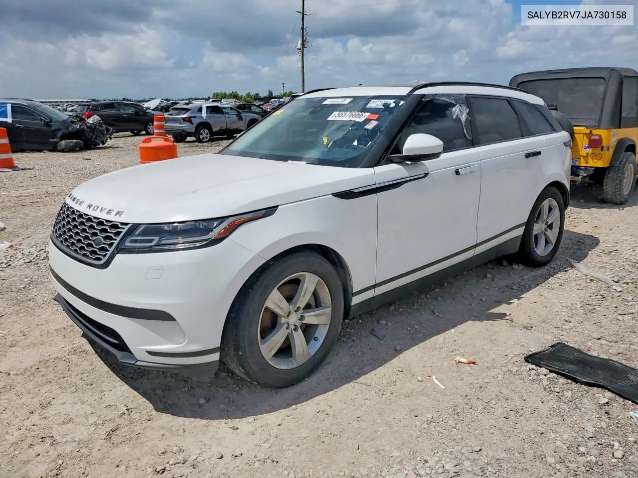 2018 Land Rover Range Rover Velar S VIN: SALYB2RV7JA730158 Lot: 56576666