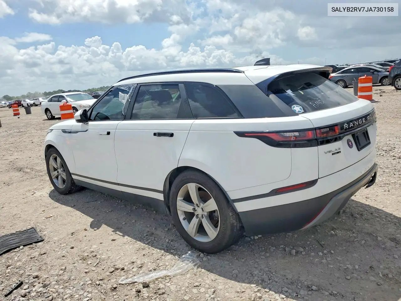 2018 Land Rover Range Rover Velar S VIN: SALYB2RV7JA730158 Lot: 56576666