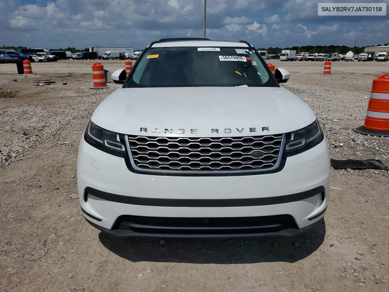 2018 Land Rover Range Rover Velar S VIN: SALYB2RV7JA730158 Lot: 56576666