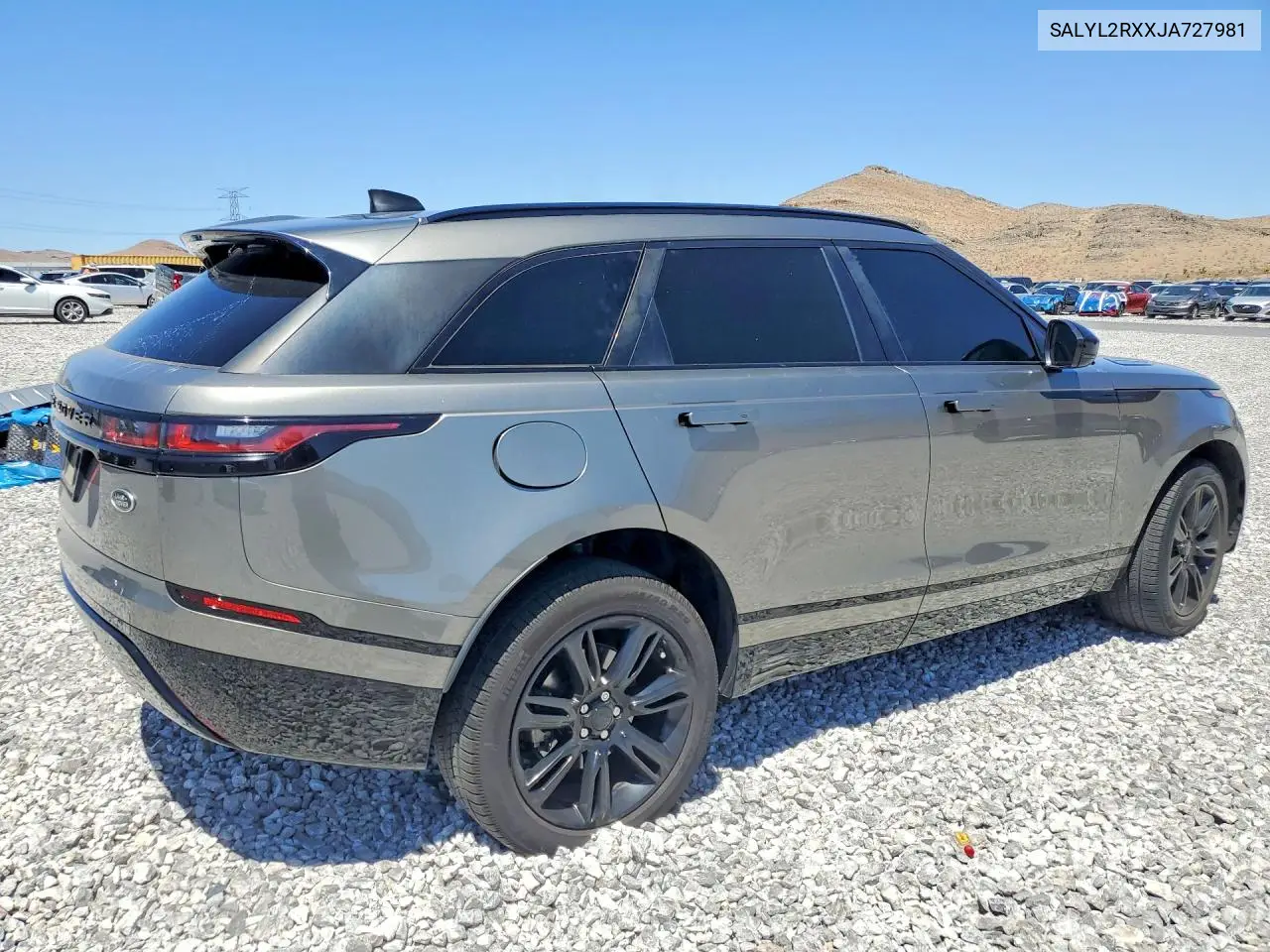2018 Land Rover Range Rover Velar R-Dynamic Se VIN: SALYL2RXXJA727981 Lot: 57074996