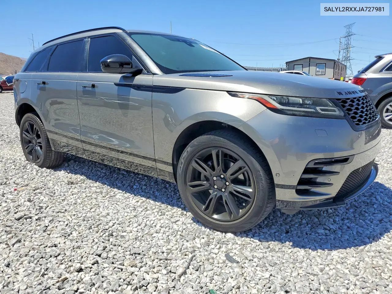 2018 Land Rover Range Rover Velar R-Dynamic Se VIN: SALYL2RXXJA727981 Lot: 57074996