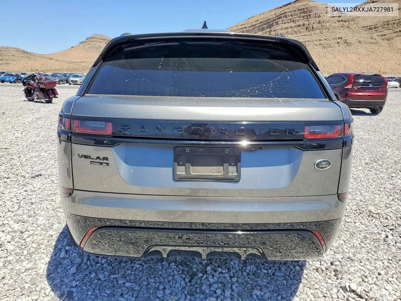 2018 Land Rover Range Rover Velar R-Dynamic Se VIN: SALYL2RXXJA727981 Lot: 57074996