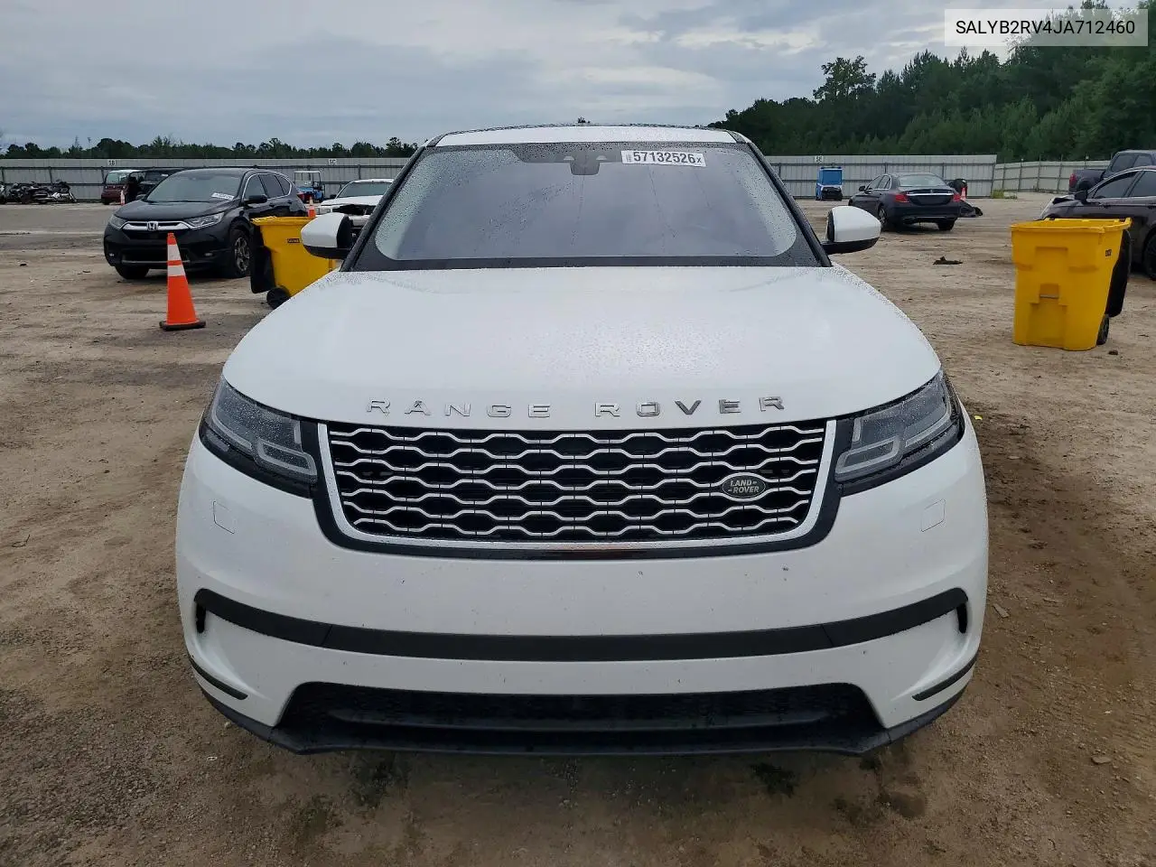 2018 Land Range Rove VIN: SALYB2RV4JA712460 Lot: 57132526