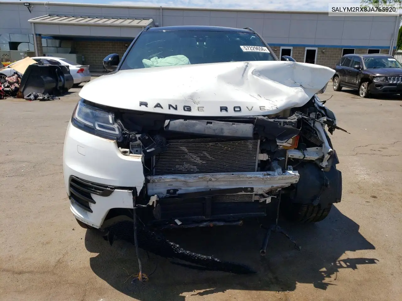 2018 Land Rover Range Rover Velar R-Dynamic Hse VIN: SALYM2RX8JA765920 Lot: 57229656