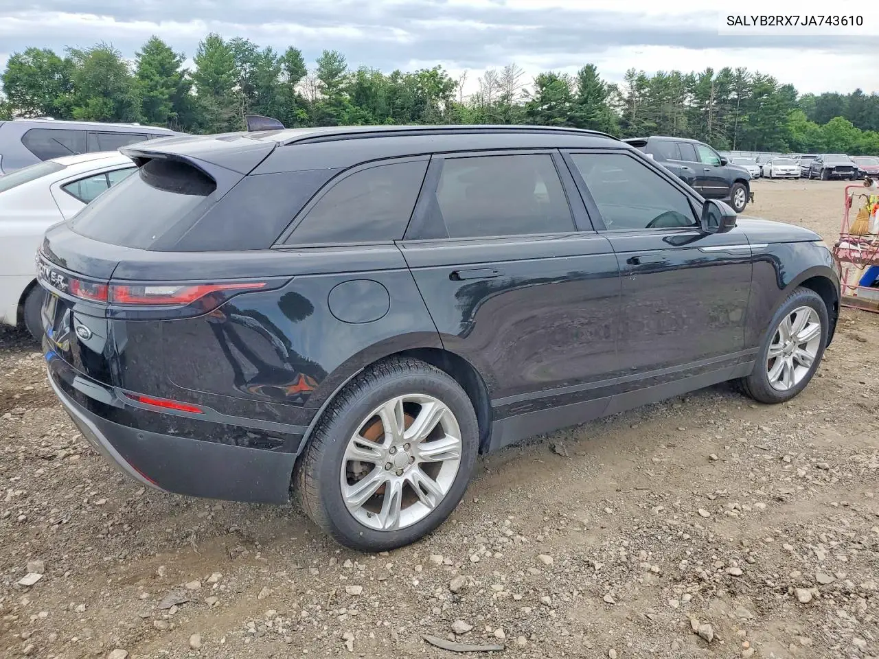 2018 Land Rover Range Rover Velar S VIN: SALYB2RX7JA743610 Lot: 57571056