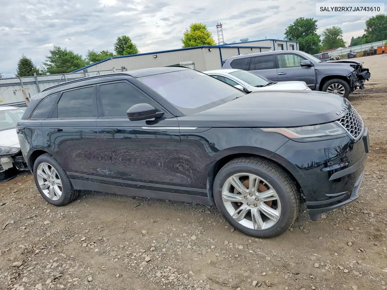 2018 Land Rover Range Rover Velar S VIN: SALYB2RX7JA743610 Lot: 57571056