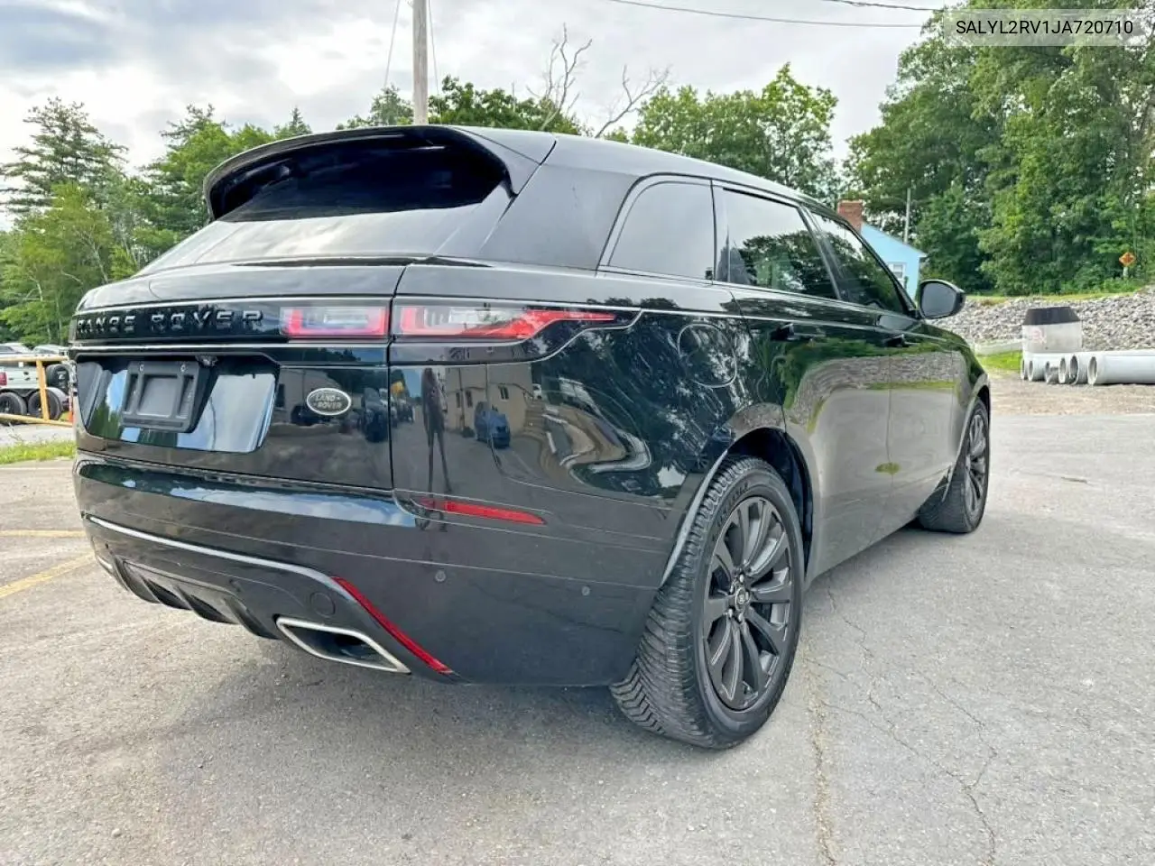 2018 Land Rover Range Rover Velar R-Dynamic Se VIN: SALYL2RV1JA720710 Lot: 57617616