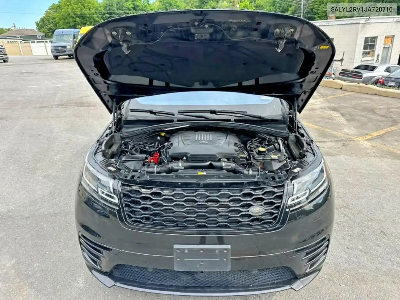 2018 Land Rover Range Rover Velar R-Dynamic Se VIN: SALYL2RV1JA720710 Lot: 57617616