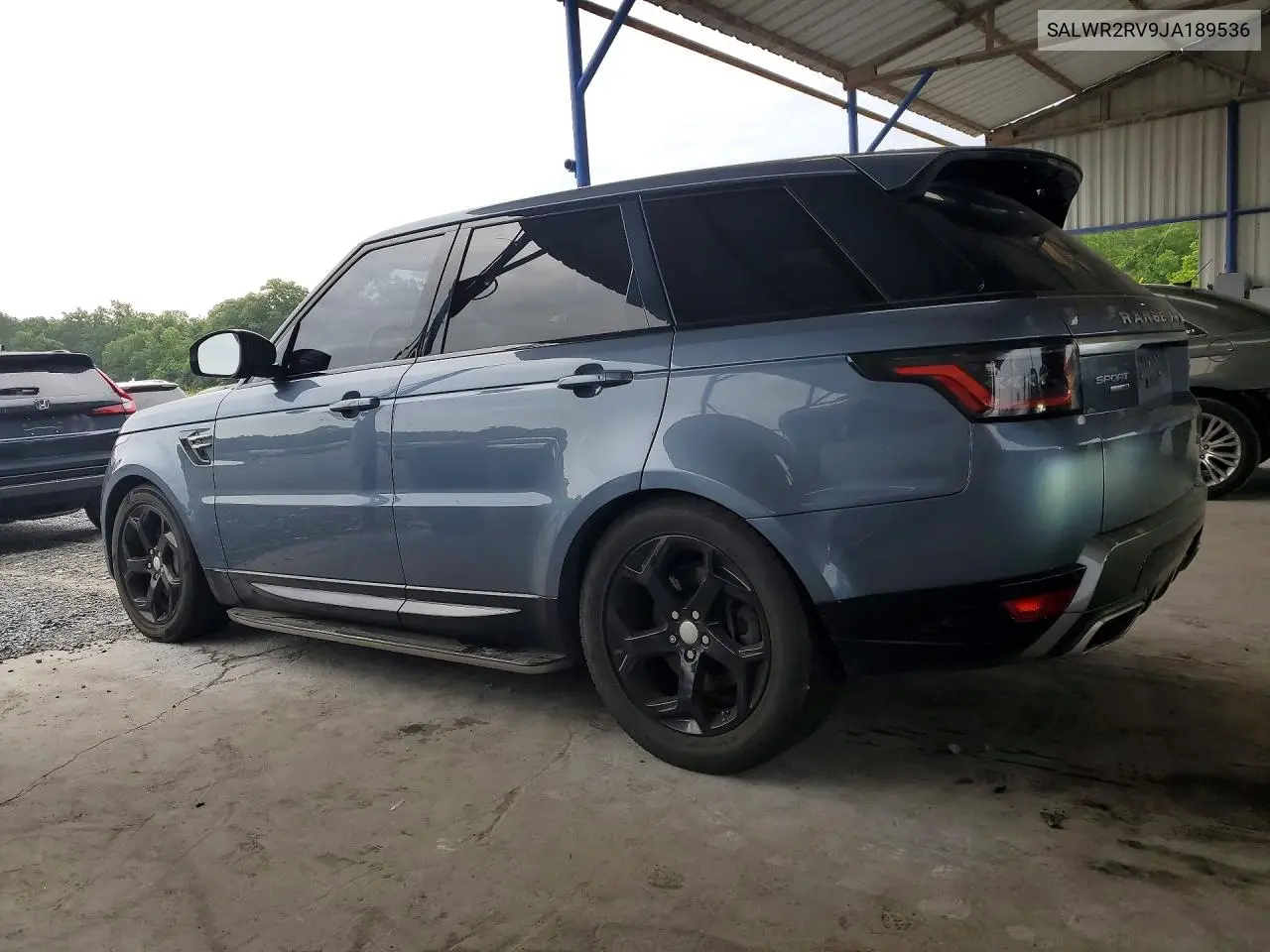 2018 Land Rover Range Rover Sport Hse VIN: SALWR2RV9JA189536 Lot: 57745626