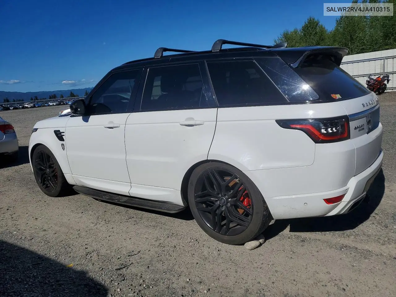 2018 Land Rover Range Rover Sport Hse VIN: SALWR2RV4JA410315 Lot: 57805916