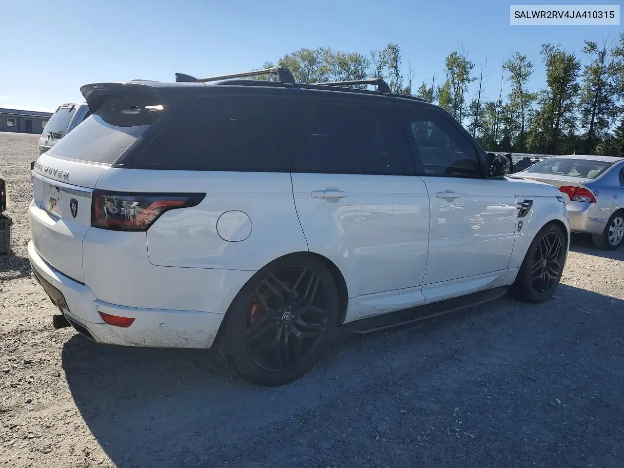2018 Land Rover Range Rover Sport Hse VIN: SALWR2RV4JA410315 Lot: 57805916