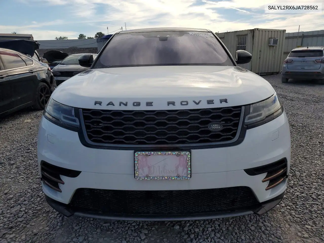 2018 Land Rover Range Rover Velar R-Dynamic Se VIN: SALYL2RX6JA728562 Lot: 58025386
