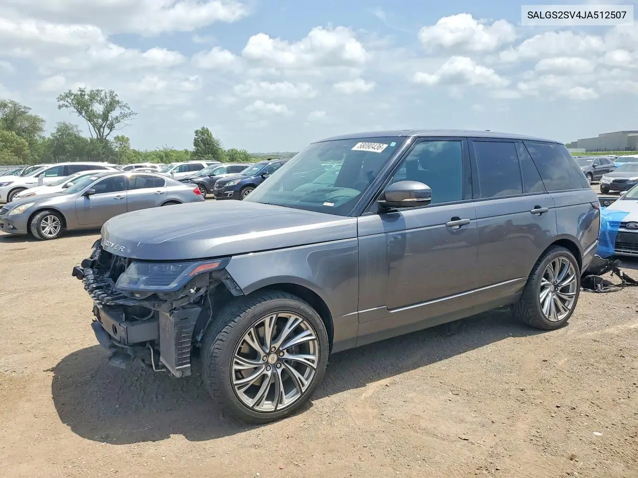 2018 Land Rover Range Rover Hse VIN: SALGS2SV4JA512507 Lot: 58090436