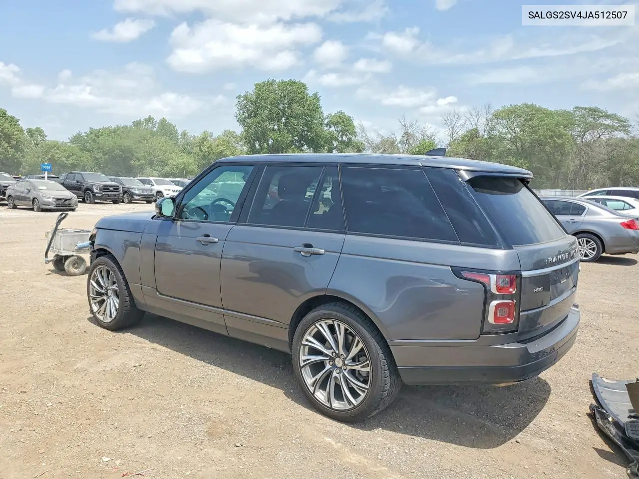 2018 Land Rover Range Rover Hse VIN: SALGS2SV4JA512507 Lot: 58090436