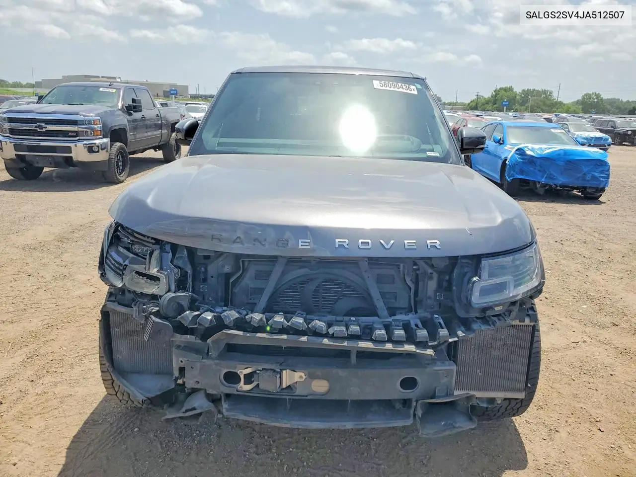 2018 Land Rover Range Rover Hse VIN: SALGS2SV4JA512507 Lot: 58090436