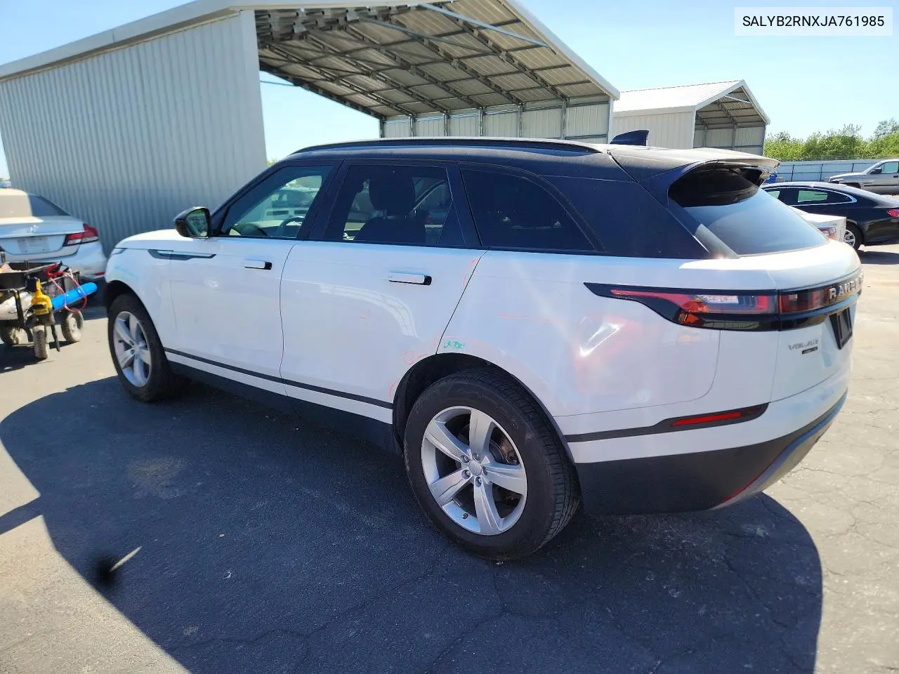 2018 Land Rover Range Rover Velar S VIN: SALYB2RNXJA761985 Lot: 58139796