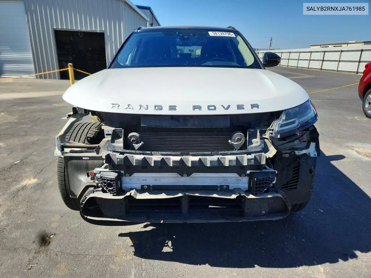 2018 Land Rover Range Rover Velar S VIN: SALYB2RNXJA761985 Lot: 58139796